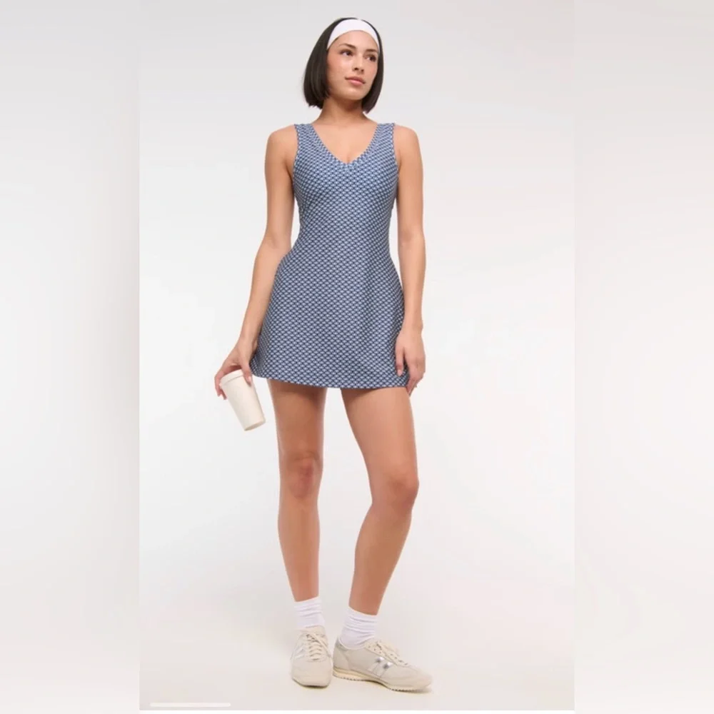 YPB sculptLUX V-Neck Mini Dress - Picture 6 of 6